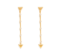 Orecchini Valentina Ferragni Donna in Argento Zircone DVF-OR-PE9 - DVF-OR-PE9